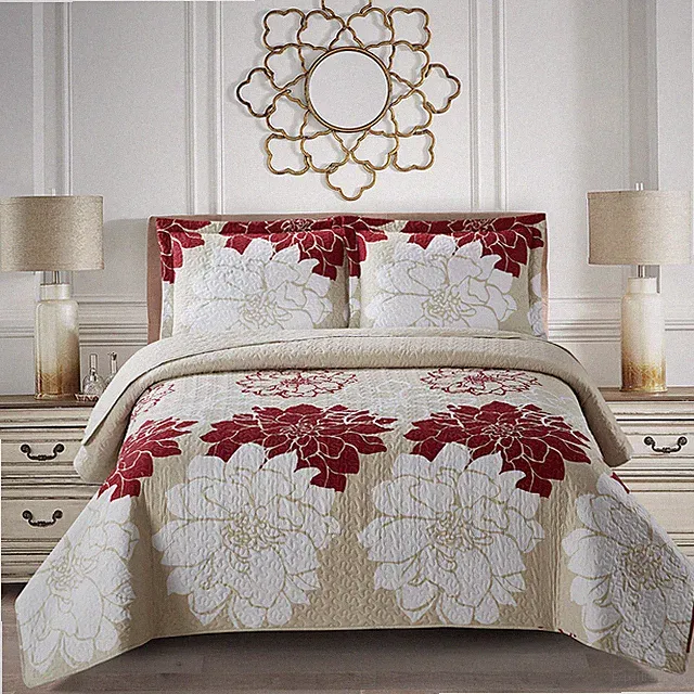 Helena Reversible Coverlets Oversized Quilt Set Lightweight Bedspread