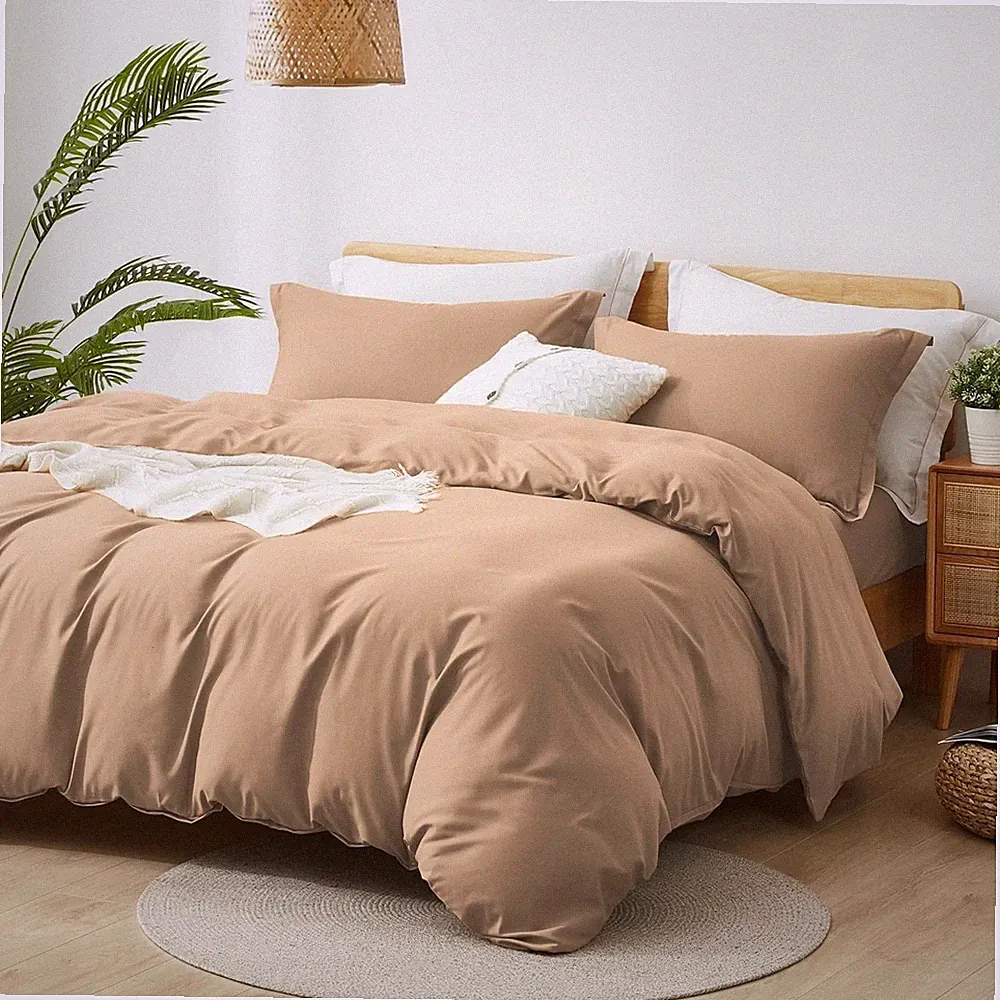 King Size Duvet Cover - 3 Piece Bedding Set (1 Duvet Cover & 2 Pillow Shams)...