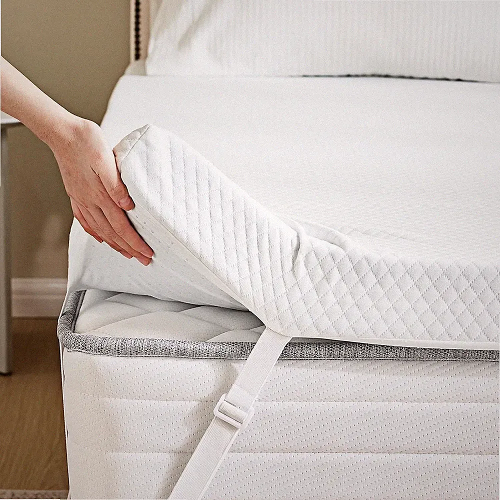 Memory Foam Mattress Topper Full with Removable Soft Cover Cooling Toppers Pad
